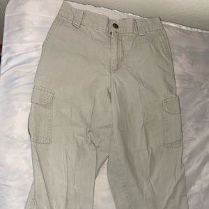 Tan khakis